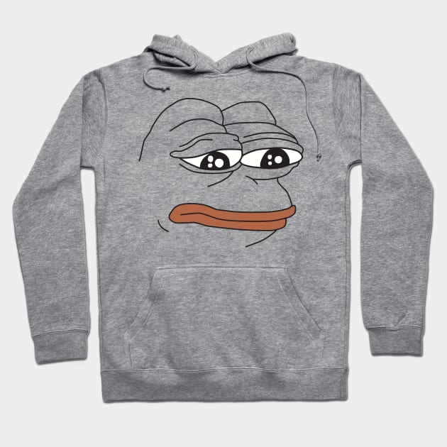 Sad frog hoodie best sale